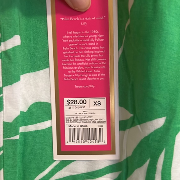 Lilly Pulitzer Pants - NWT - Picture 3 of 3